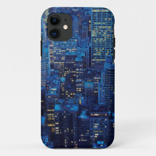 Capa Para iPhone Da Case-Mate Skyline de NYC, opinião de ângulo alto no