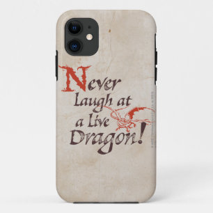 Capa Para iPhone Da Case-Mate SMAUG™ - Nunca Ria De Um Dragão Ao Vivo
