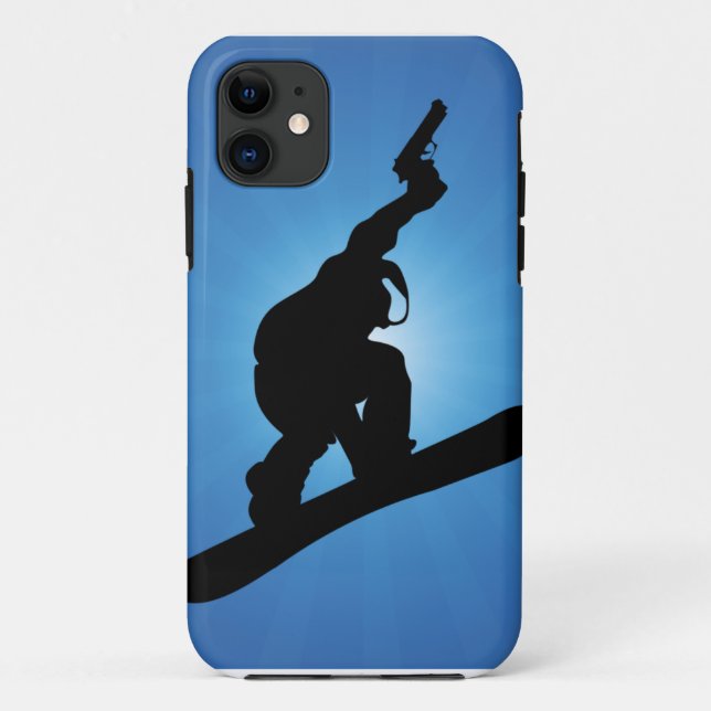 Capa Para iPhone Da Case-Mate Snowboard Outlaw (Verso)