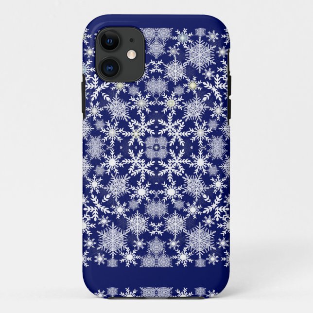 Capa Para iPhone Da Case-Mate Snowflakes Lace (Verso)