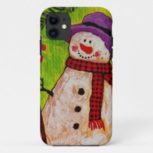 Capa Para iPhone Da Case-Mate Snowman e Broom