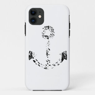 Capa Para iPhone Da Case-Mate Sobreposição de Olhos Leopardo de Âncora Negra e B