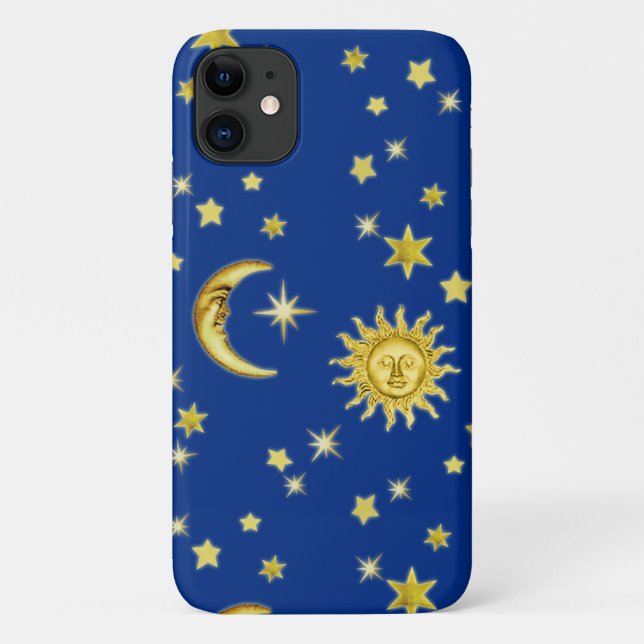Capa Para iPhone Da Case-Mate Sol, Lua e Estrelas (Verso)