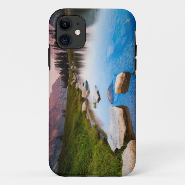 Capa Para iPhone Da Case-Mate Solidão do lago (Verso)