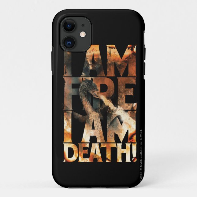 Capa Para iPhone Da Case-Mate Sou O Fogo, Sou A Morte! (Verso)