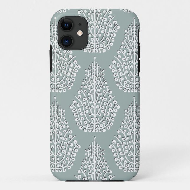 Capa Para iPhone Da Case-Mate SPIRIT branco prateado (Verso)
