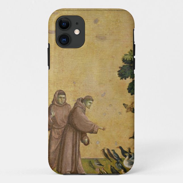 Capa Para iPhone Da Case-Mate St Francis de Assisi que preaching aos pássaros (Verso)