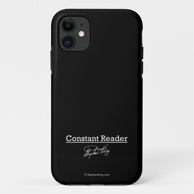 Capa Para iPhone Da Case-Mate Stephen King, leitor constante (Verso)