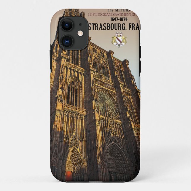 Capa Para iPhone Da Case-Mate Strasbourg - catedral Notre Dame (Verso)