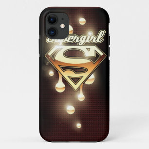 Capa Para iPhone Da Case-Mate Sugestões Douradas da Supergirl