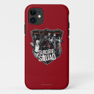 Capa Para iPhone Da Case-Mate Suicide Squad Group Badge Photo
