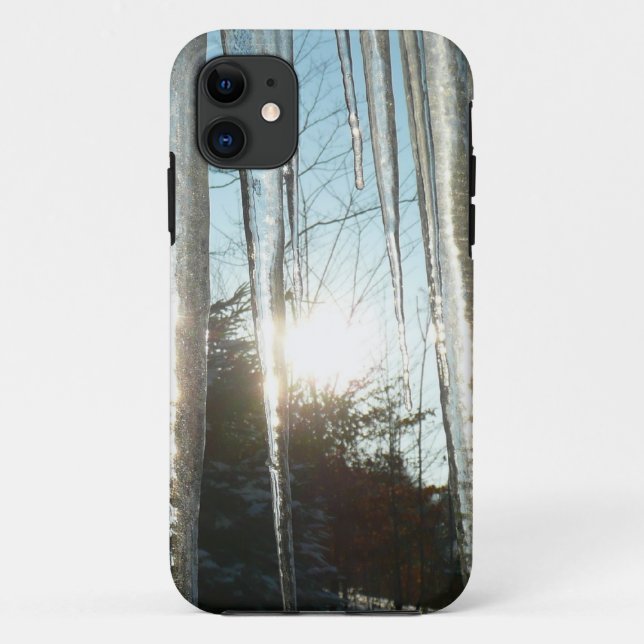 Capa Para iPhone Da Case-Mate Sunrise Através De Ícicletas Winter Nature Fotogra (Verso)