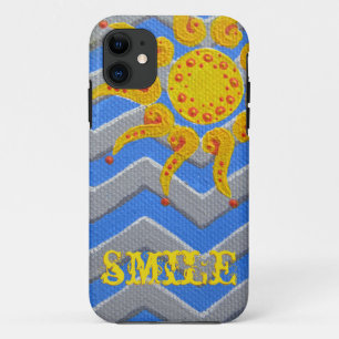 Capa Para iPhone Da Case-Mate Sunshine e Chevron Smile
