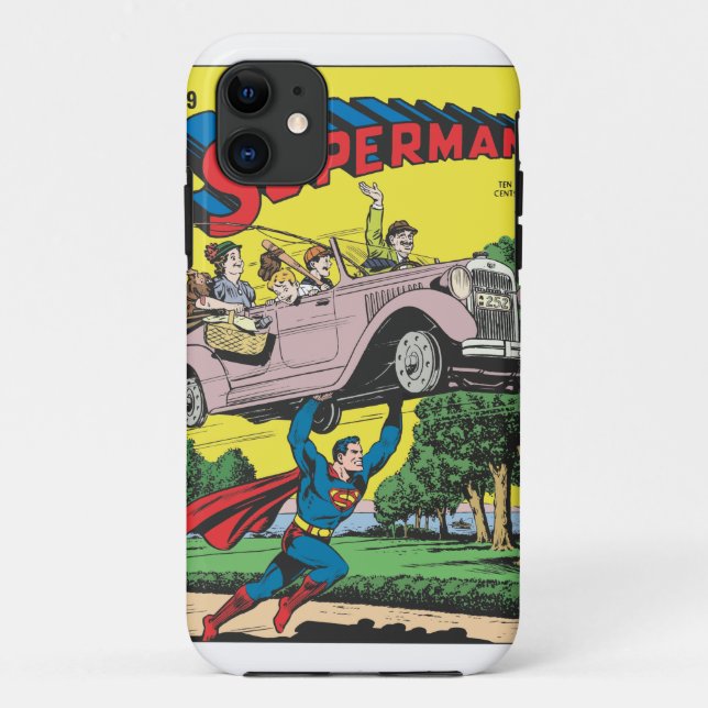 Capa Para iPhone Da Case-Mate Super-Homem nº 19 (Verso)