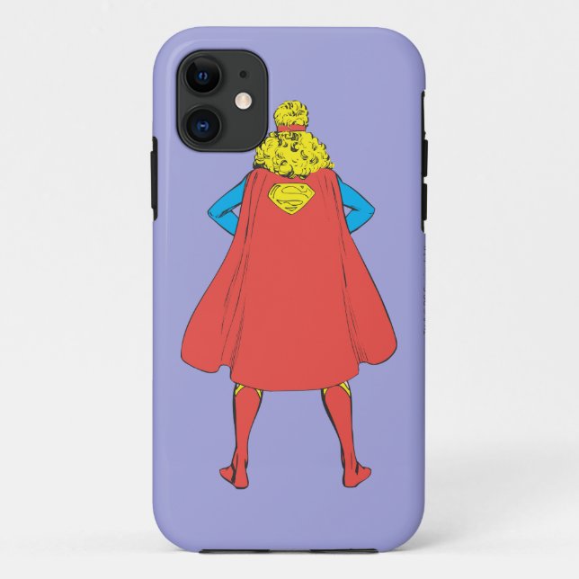 Capa Para iPhone Da Case-Mate Supergirl Back View (Verso)