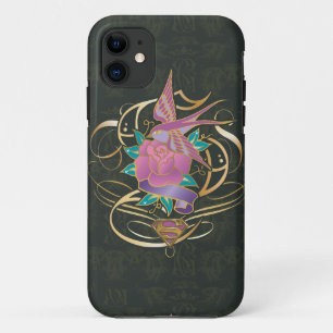 Capa Para iPhone Da Case-Mate Supergirl Bird e Flower
