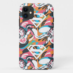 Capa Para iPhone Da Case-Mate Supergirl Color Splash Swirls Pattern 4