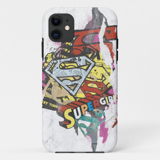 Capa Para iPhone Da Case-Mate Supergirl Comic Capers 4 (Verso)