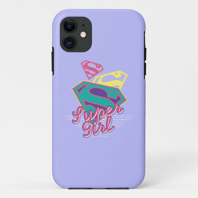 Capa Para iPhone Da Case-Mate Supergirl Cursive (Verso)