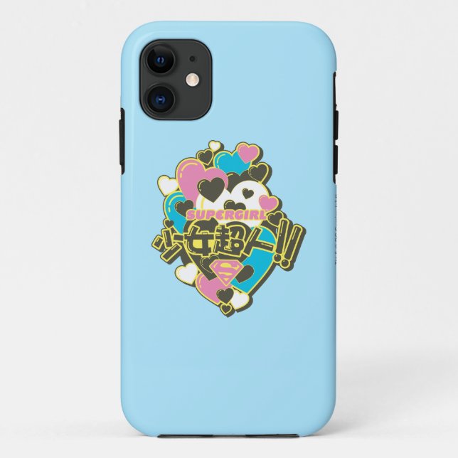 Capa Para iPhone Da Case-Mate Supergirl J-Pop 4 (Verso)