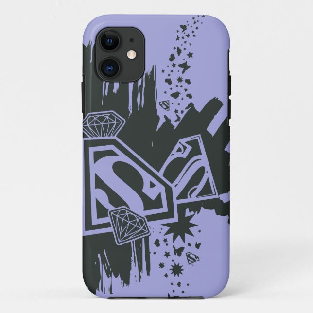 Capa Para iPhone Da Case-Mate Supergirl Mantenha-o fresco 2 (Verso)