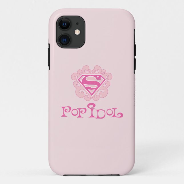 Capa Para iPhone Da Case-Mate Supergirl Pop Idol (Verso)