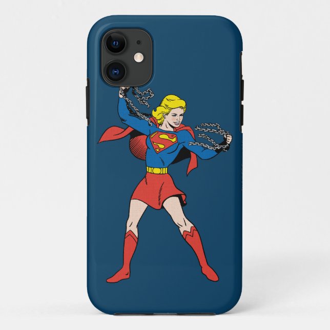 Capa Para iPhone Da Case-Mate Supergirl Pose 10 (Verso)