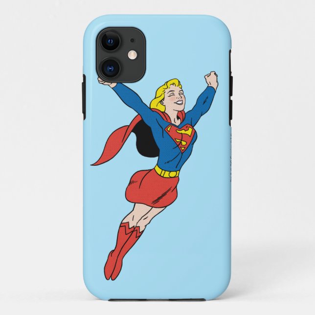 Capa Para iPhone Da Case-Mate Supergirl Pose 6 (Verso)