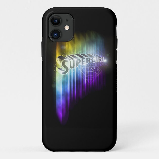 Capa Para iPhone Da Case-Mate Supergirl Rainbow (Verso)