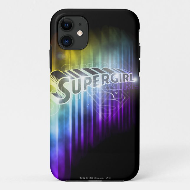Capa Para iPhone Da Case-Mate Supergirl Rainbow (Verso)
