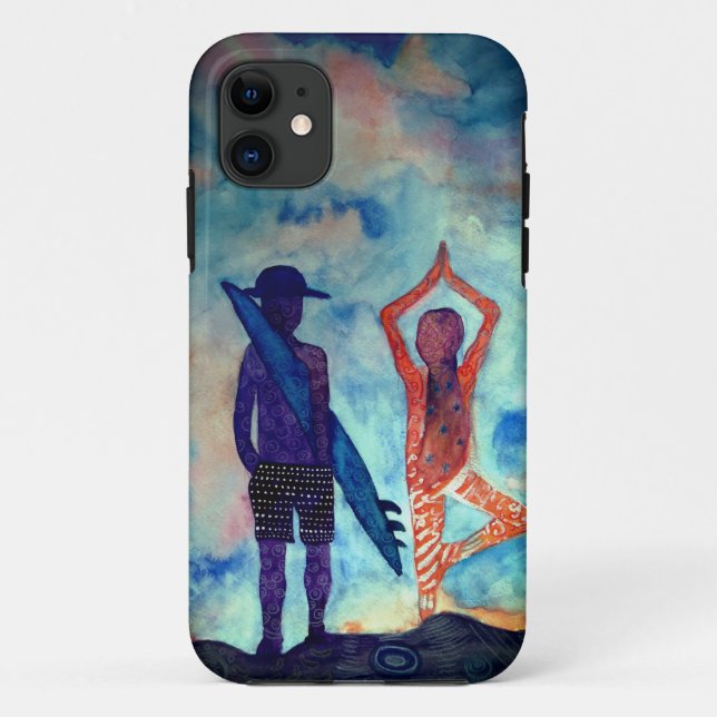 Capa Para iPhone Da Case-Mate Surf Yoga iPhone SE + iPhone 5/5S, Mal (Verso)