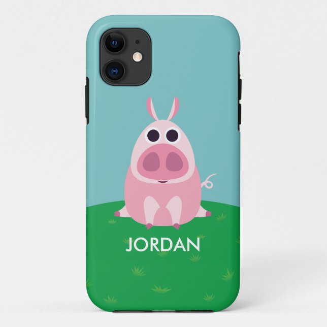 Capa Para iPhone Da Case-Mate Suspeitoso o porco (Verso)