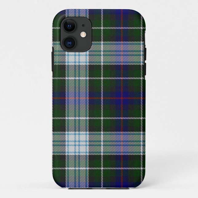 Capa Para iPhone Da Case-Mate Tartan do vestido de MacKenzie do clã (Verso)