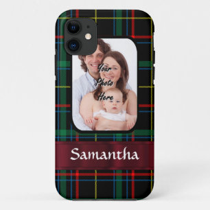 Capa Para iPhone Da Case-Mate Tartan vermelho e verde