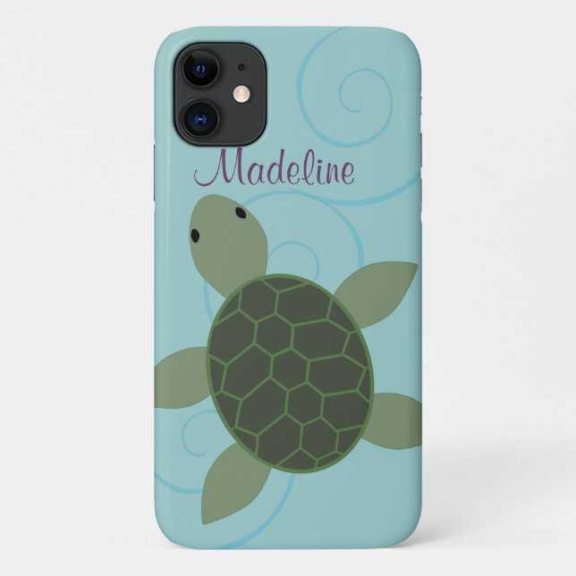 Capa Para iPhone Da Case-Mate Tartaruga de mar (Verso)