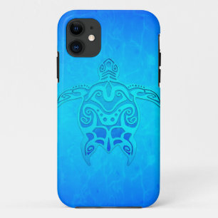 Capa Para iPhone Da Case-Mate Tartaruga tribal azul