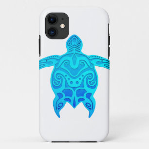 Capa Para iPhone Da Case-Mate Tartaruga Tribal Azul