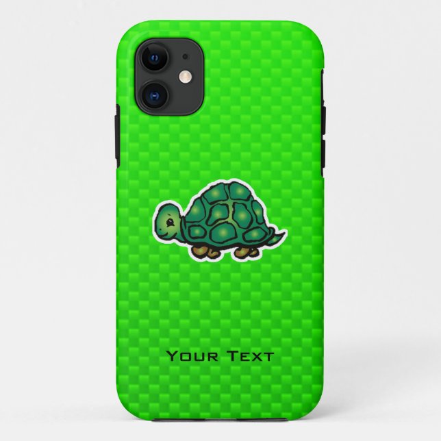 Capa Para iPhone Da Case-Mate Tartaruga Verde (Verso)