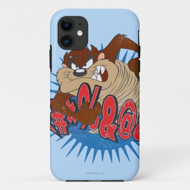 Capa Para iPhone Da Case-Mate TAZ™ censurada (Verso)