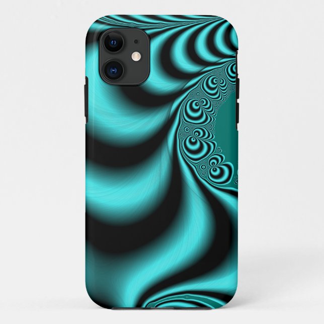 Capa Para iPhone Da Case-Mate Teal torcido (Verso)