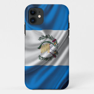 Capa Para iPhone Da Case-Mate Tecido da bandeira de Guatemala