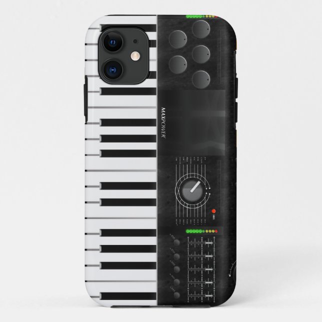 Capa Para iPhone Da Case-Mate Teclado eletrônico (Verso)