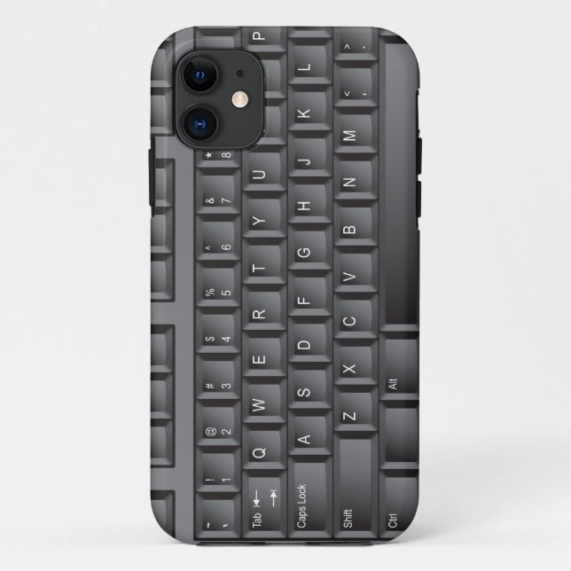 Capa Para iPhone Da Case-Mate Teclado preto (Verso)