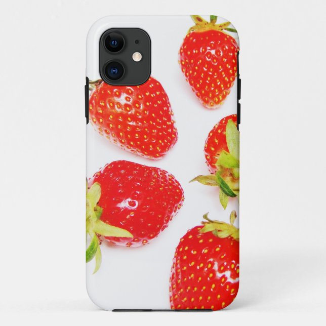 Capa Para iPhone Da Case-Mate Telefone 5 Hülle Halbkreis aus Erdbeeren (Verso)