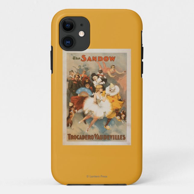 Capa Para iPhone Da Case-Mate Tema do carnaval dos vaudevilles de Sandow (Verso)
