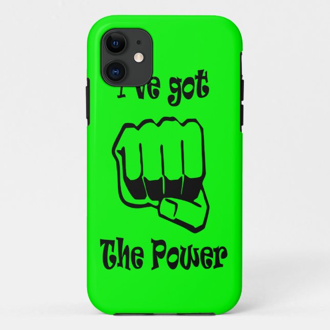 Capa Para iPhone Da Case-Mate Tenho o gabinete Power iPhone 5/5S (Verso)