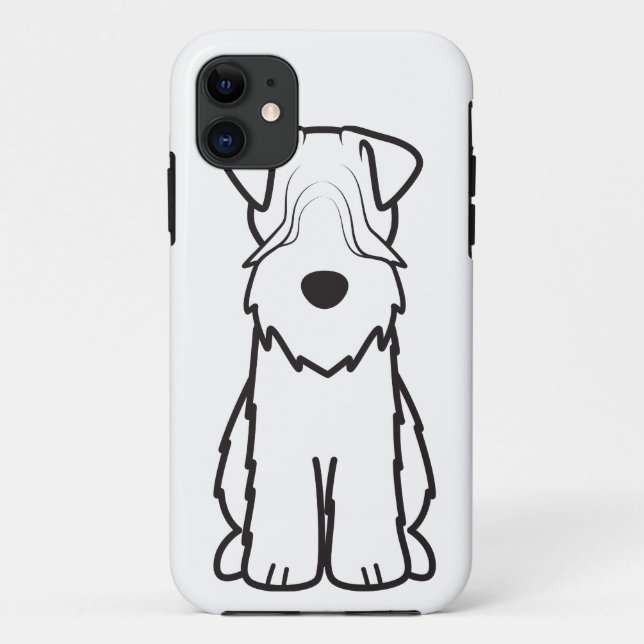 Capa Para iPhone Da Case-Mate Terrier Wheaten brandamente revestido (Verso)