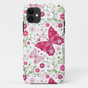 Capa Para iPhone Da Case-Mate Teste padrão branco floral