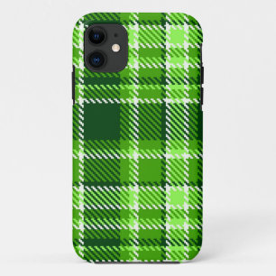 Capa Para iPhone Da Case-Mate Teste padrão Checkered da cor verde