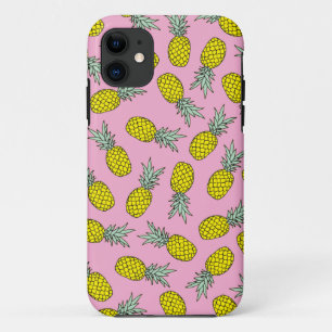 Capa Para iPhone Da Case-Mate Teste padrão cor-de-rosa da ilustração da fruta